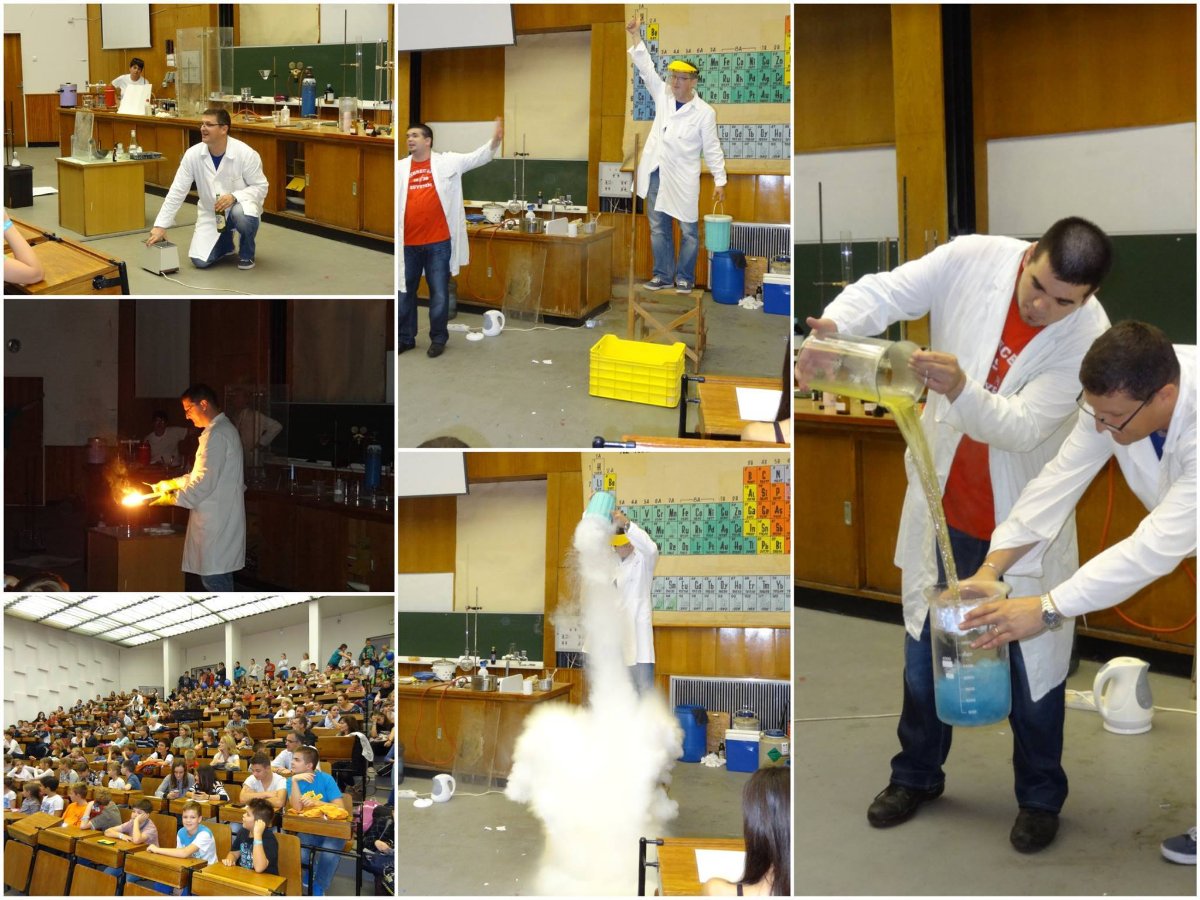 Látványos kémiai kísérletek