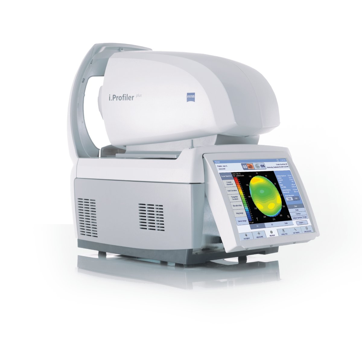Szemprofil készítése, a szem egyedi ujjlenyomatának elemzése